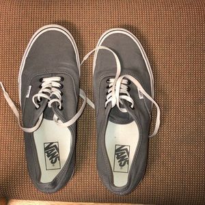Vans Authentic Grey Sneakers Men’s Size 10